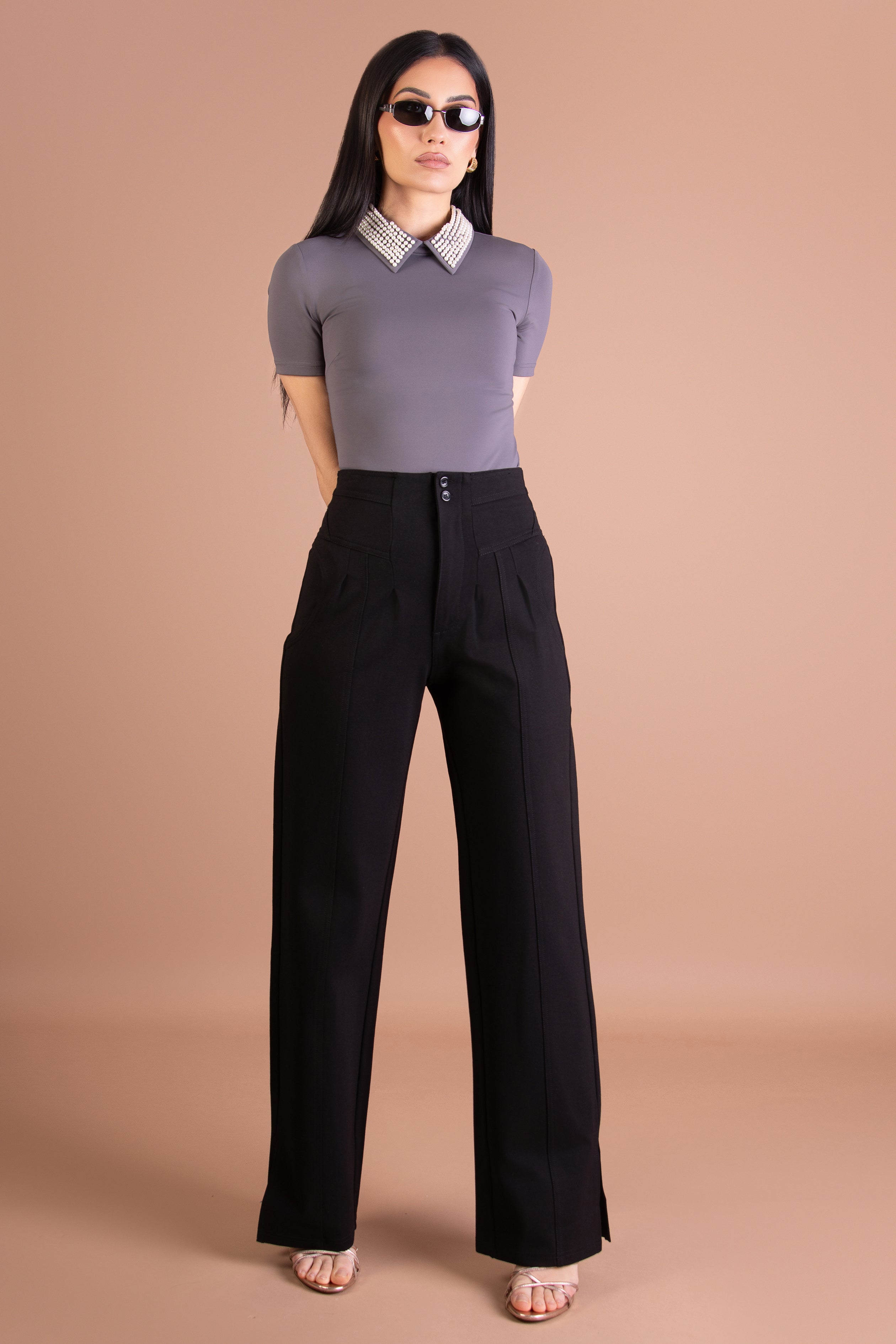 WOMENS TAILORED TROUSERS