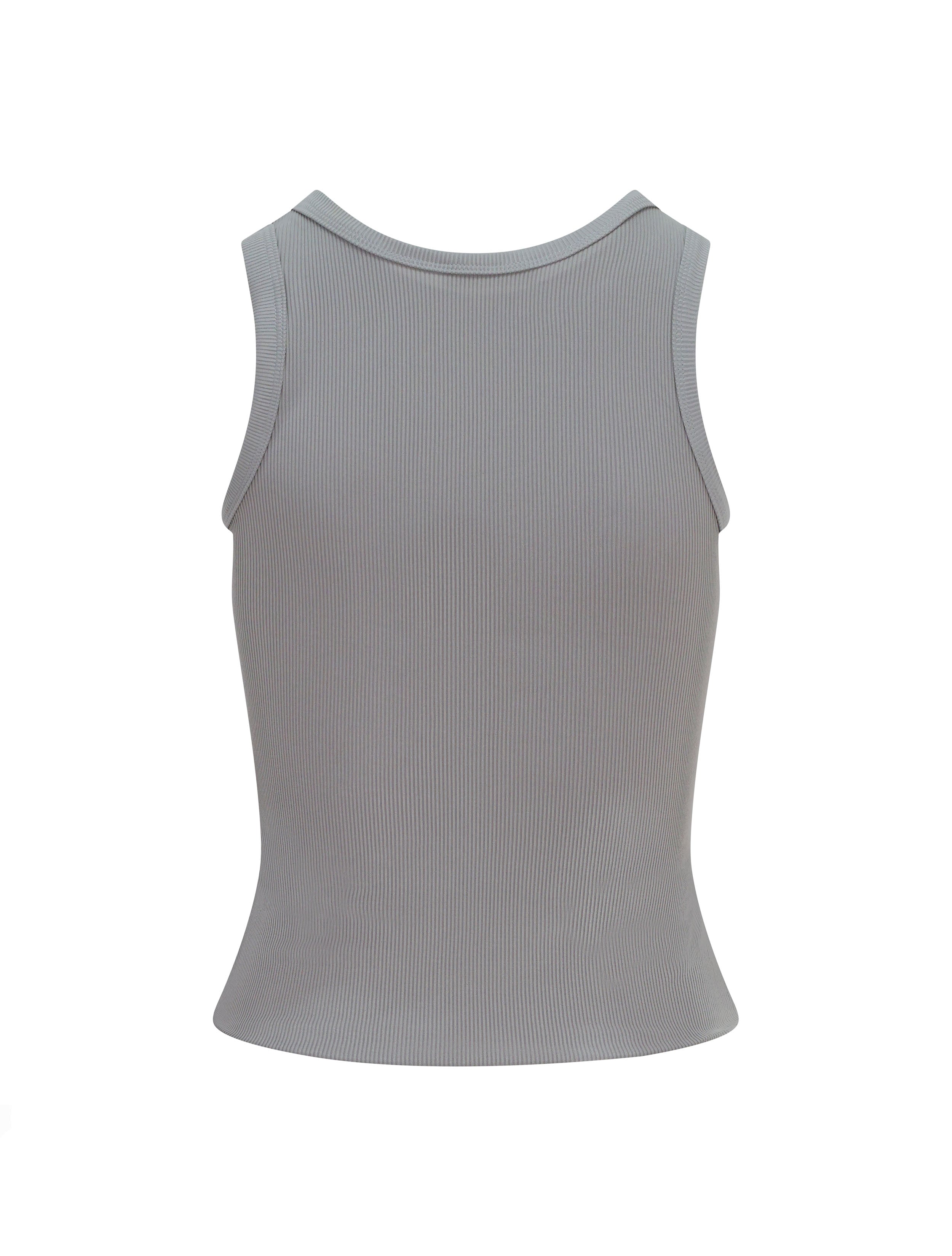 WOMENS RIBBED VEST TOP