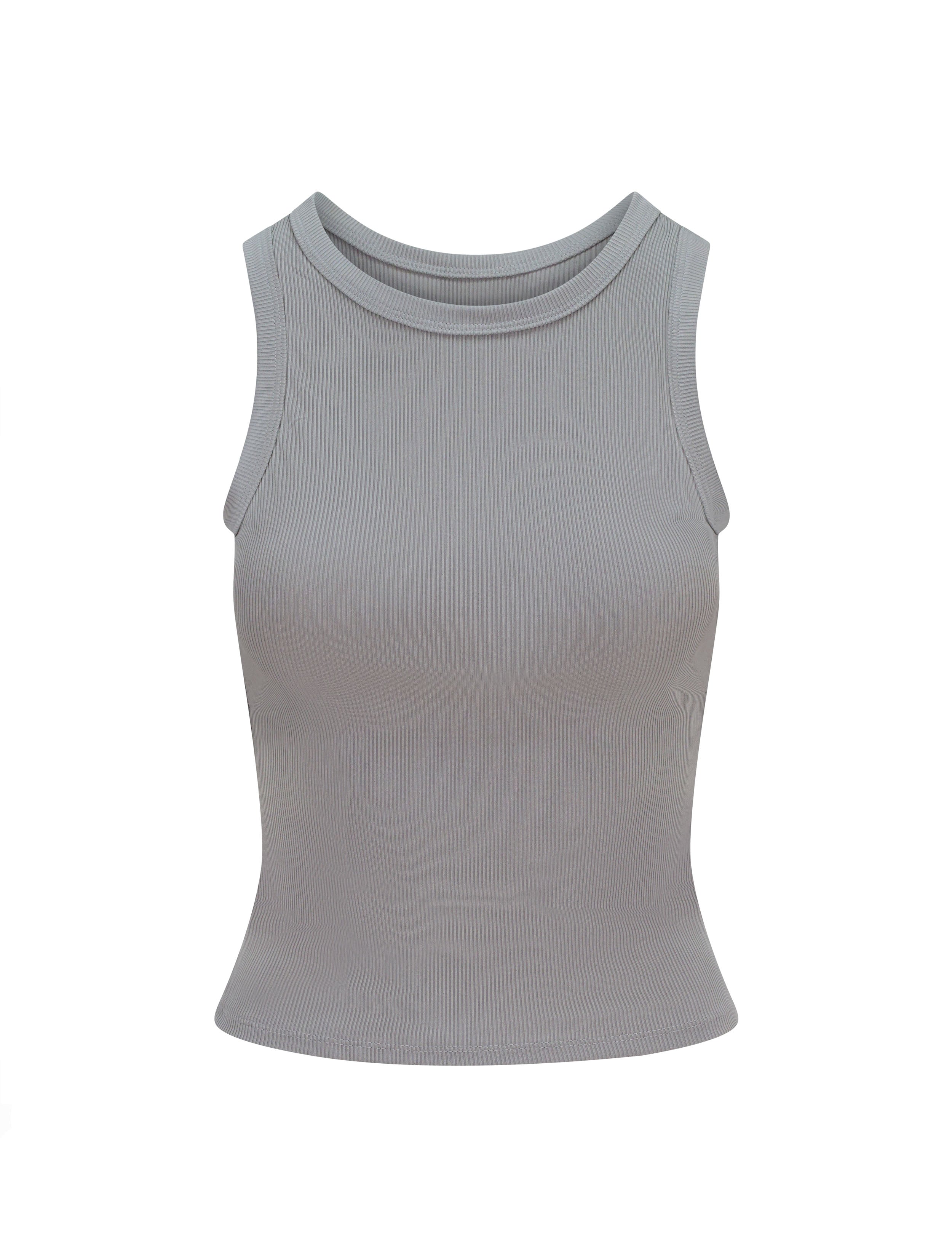 WOMENS RIBBED VEST TOP