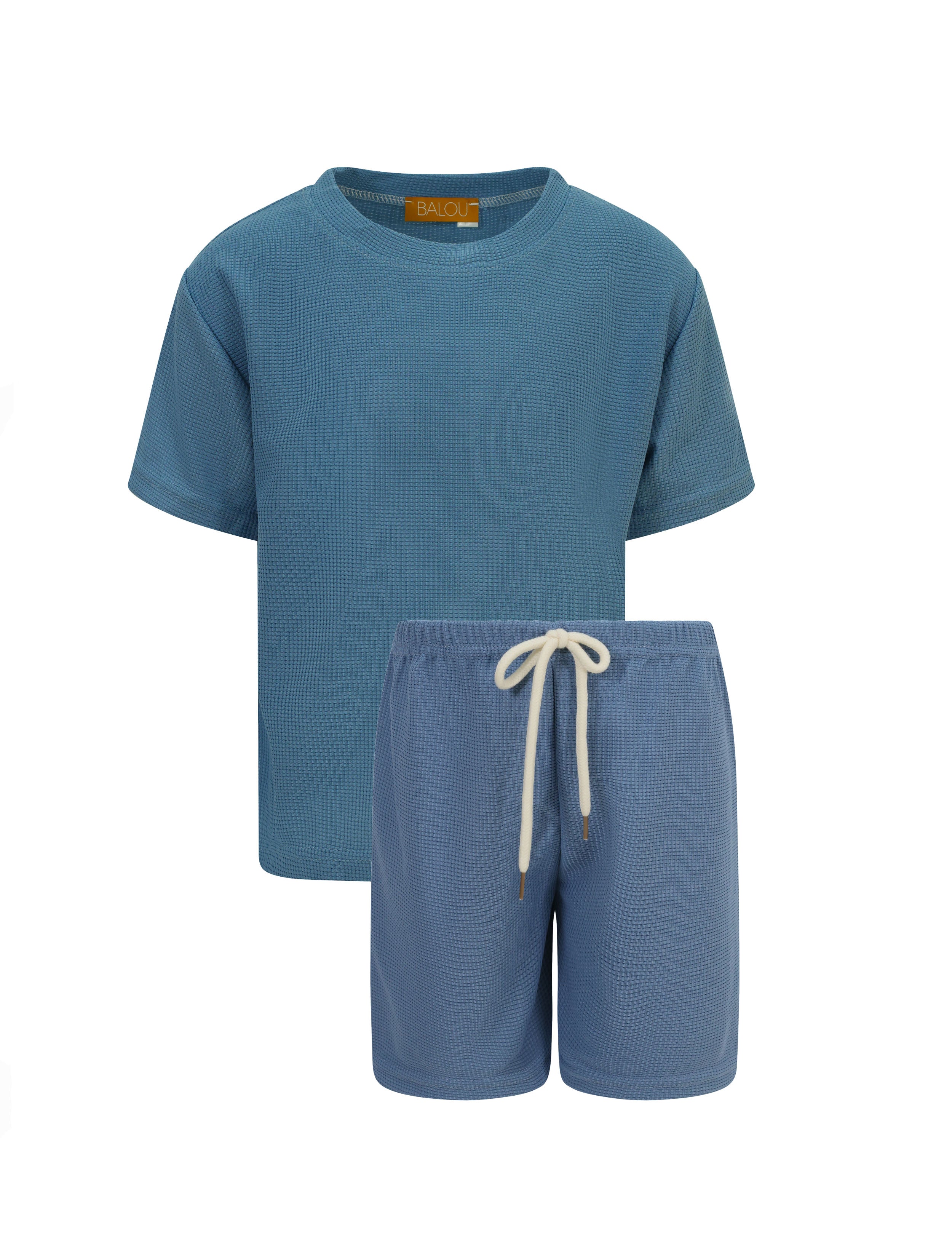 Waffle Pattern Two Piece