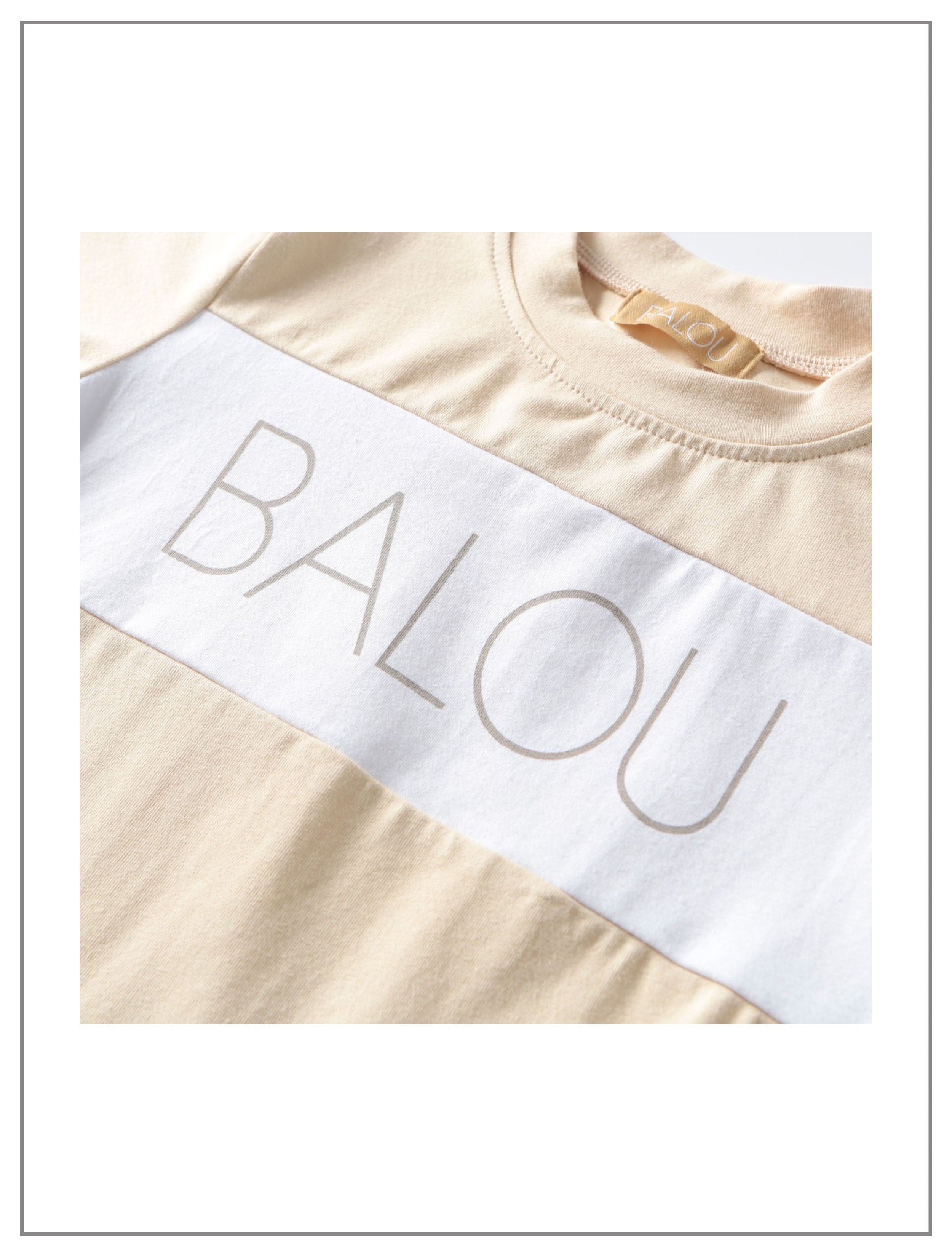 BALOU Printed Staple T-Shirt
