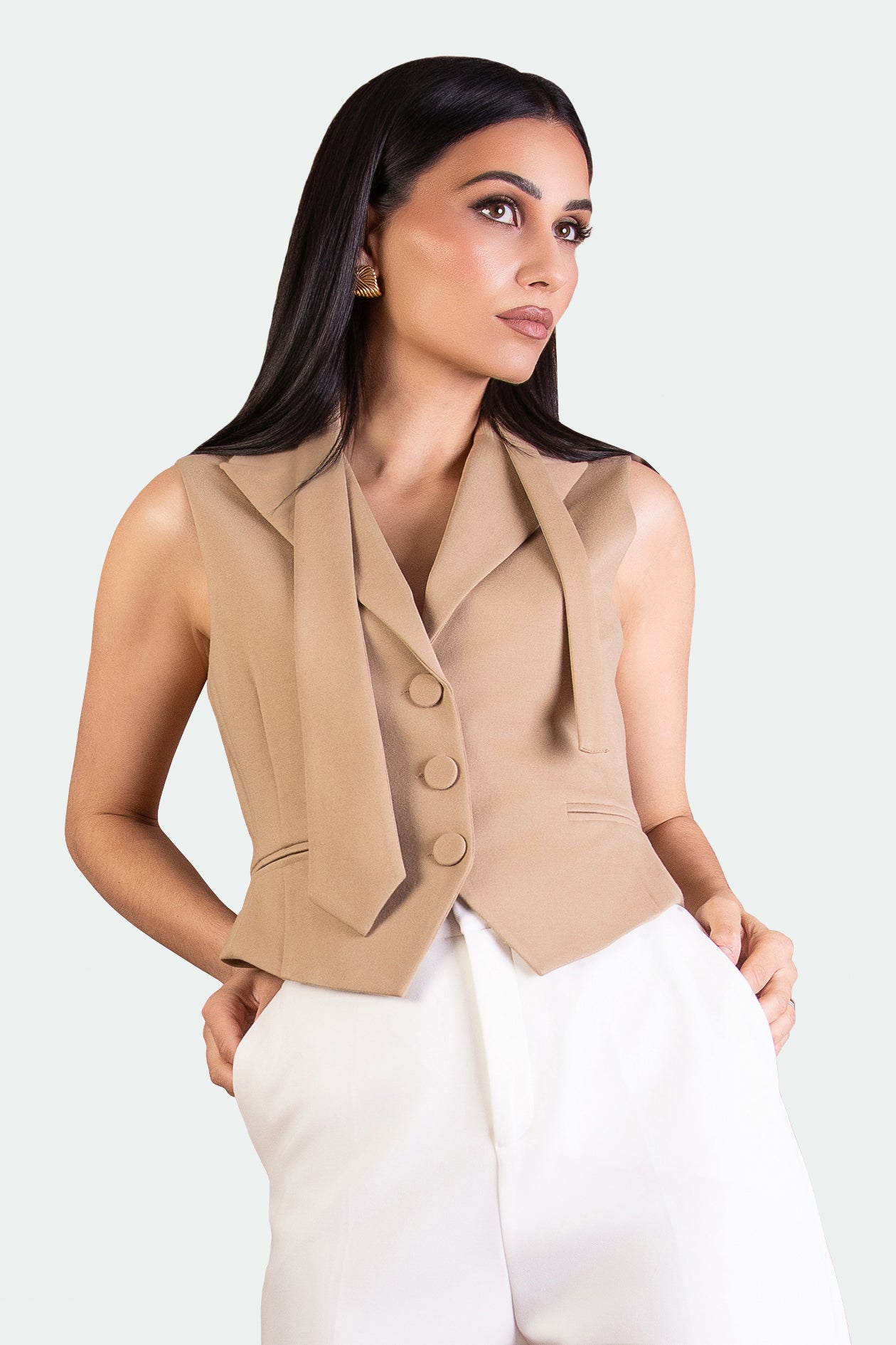 WOMENS TAILORED WAISTCOAT