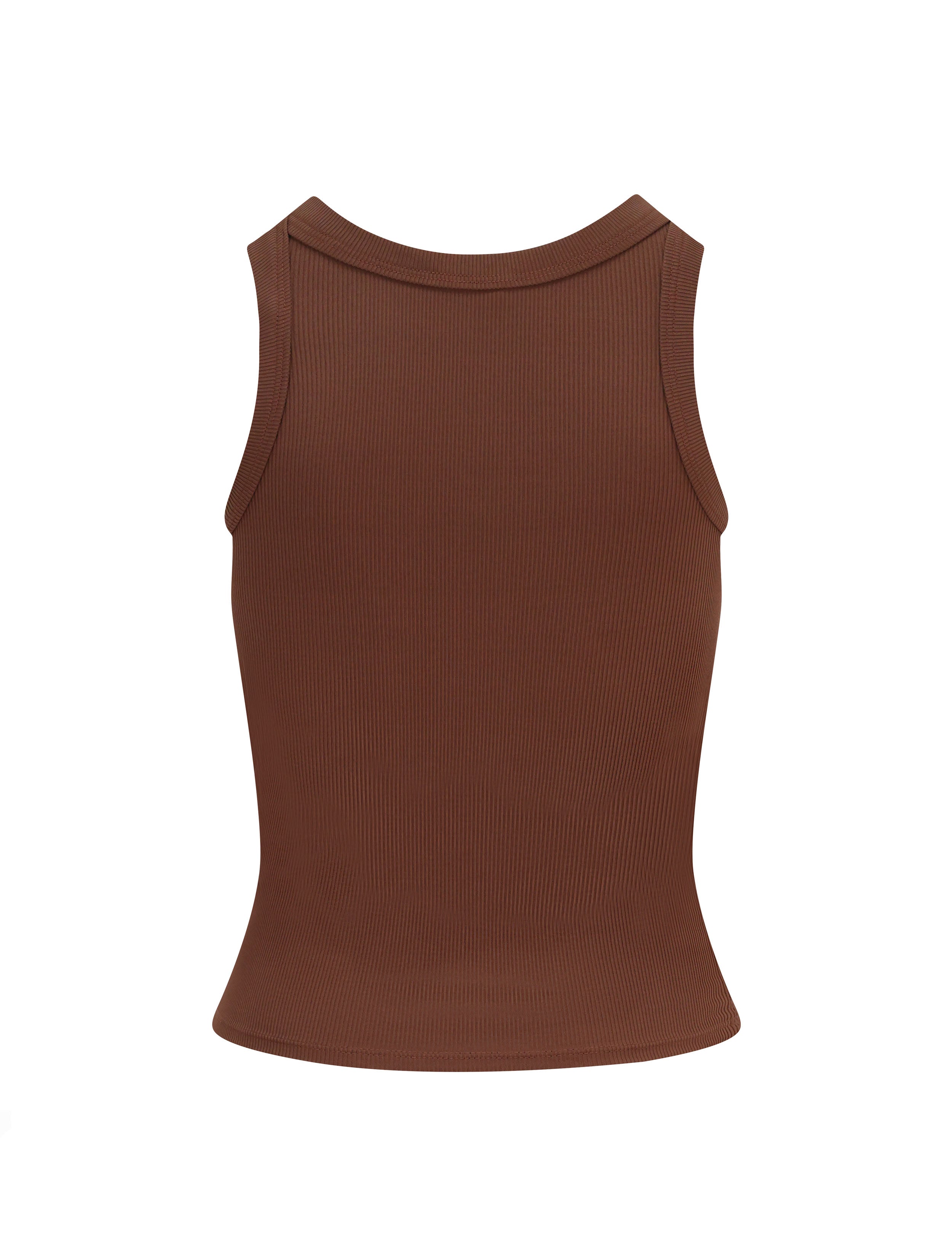 WOMENS RIBBED VEST TOP