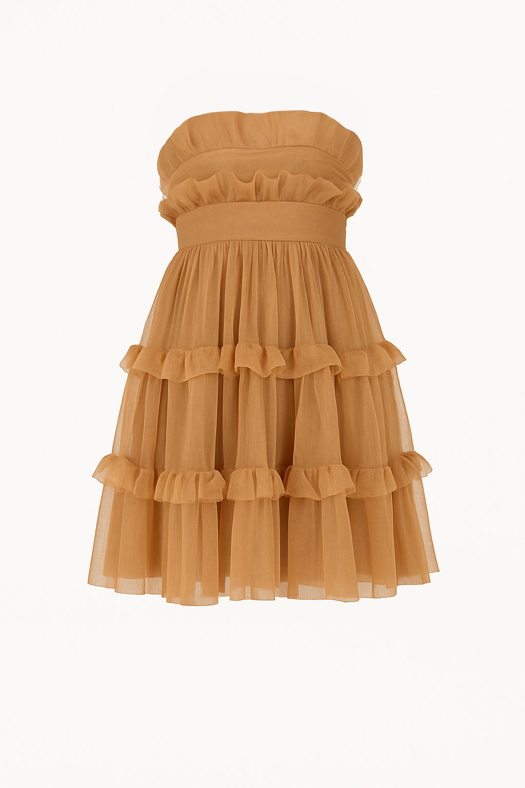 WOMENS TULLE FRILL DRESS