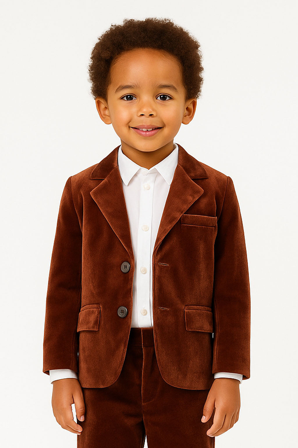 BOYS VELVET BLAZER