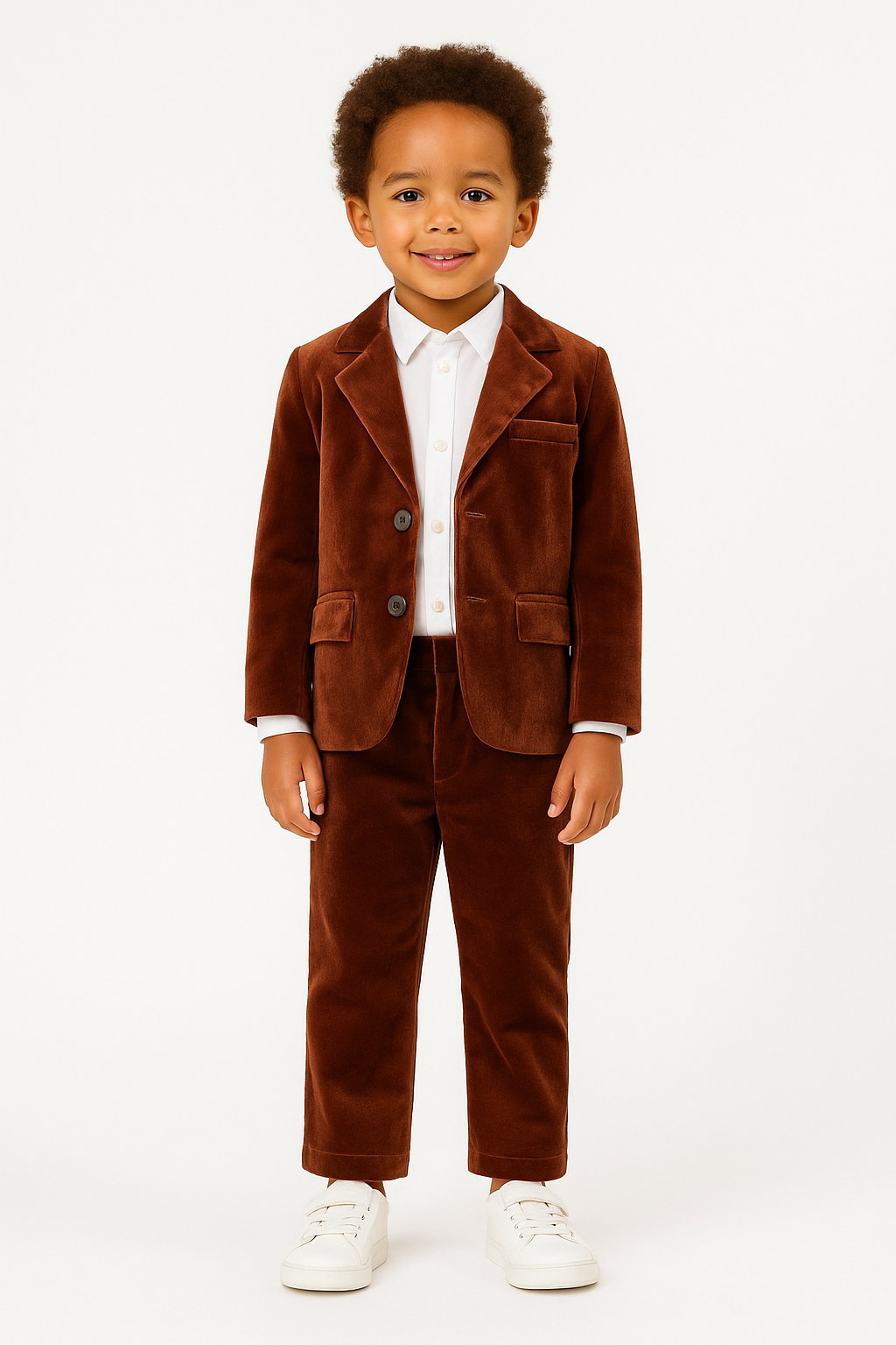 BOYS VELVET TROUSERS