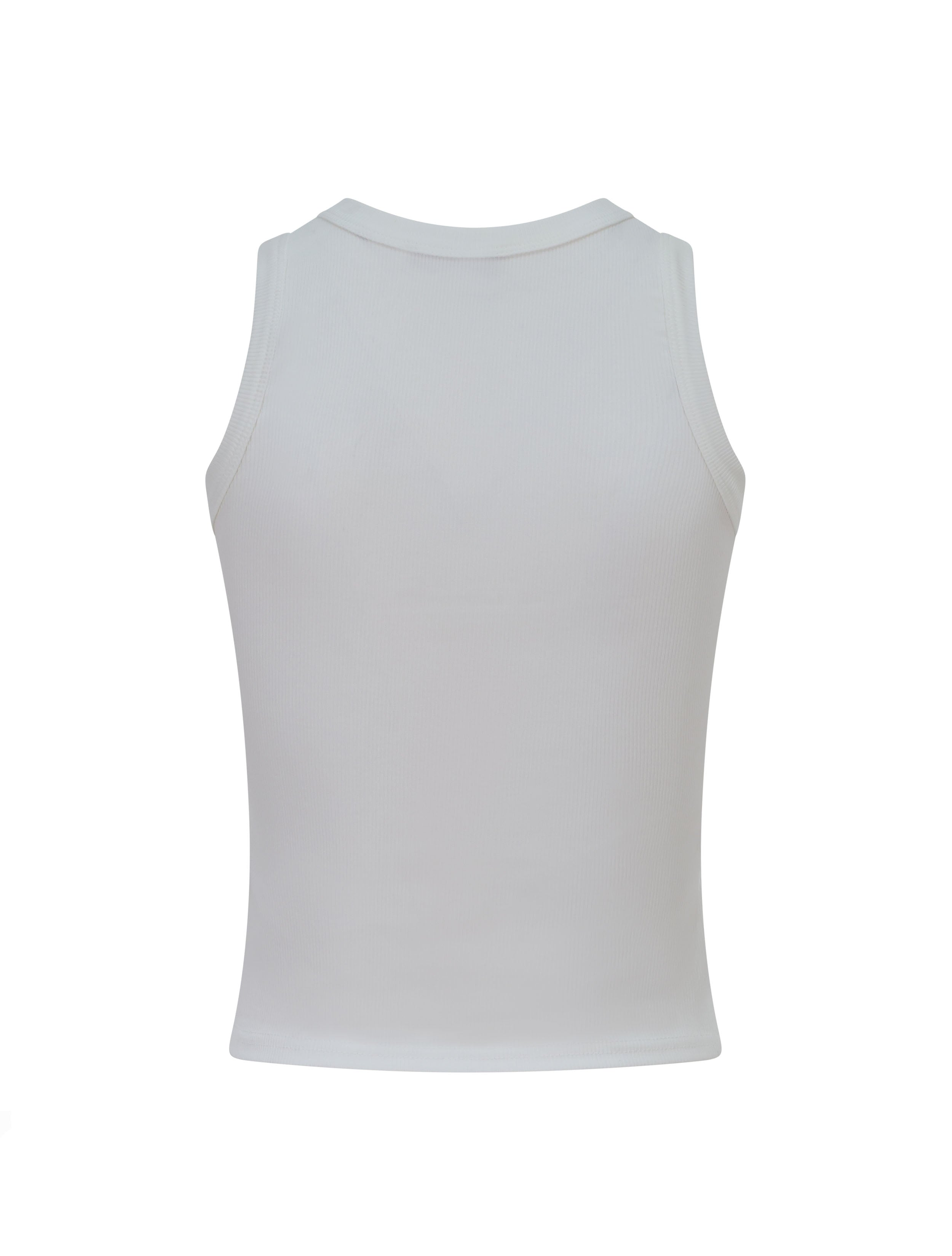 WOMENS RIBBED VEST TOP