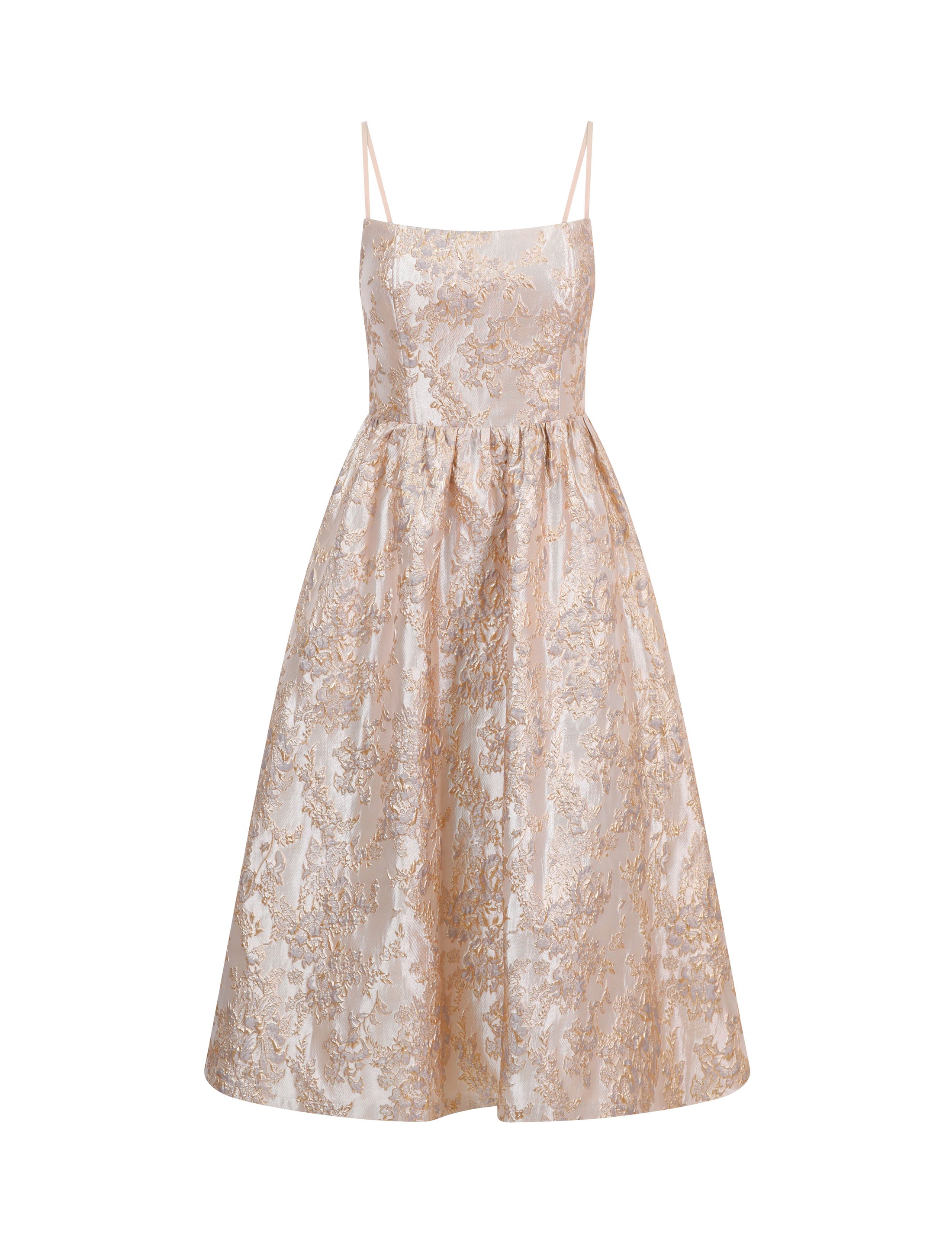 Jacquard Denim Dress