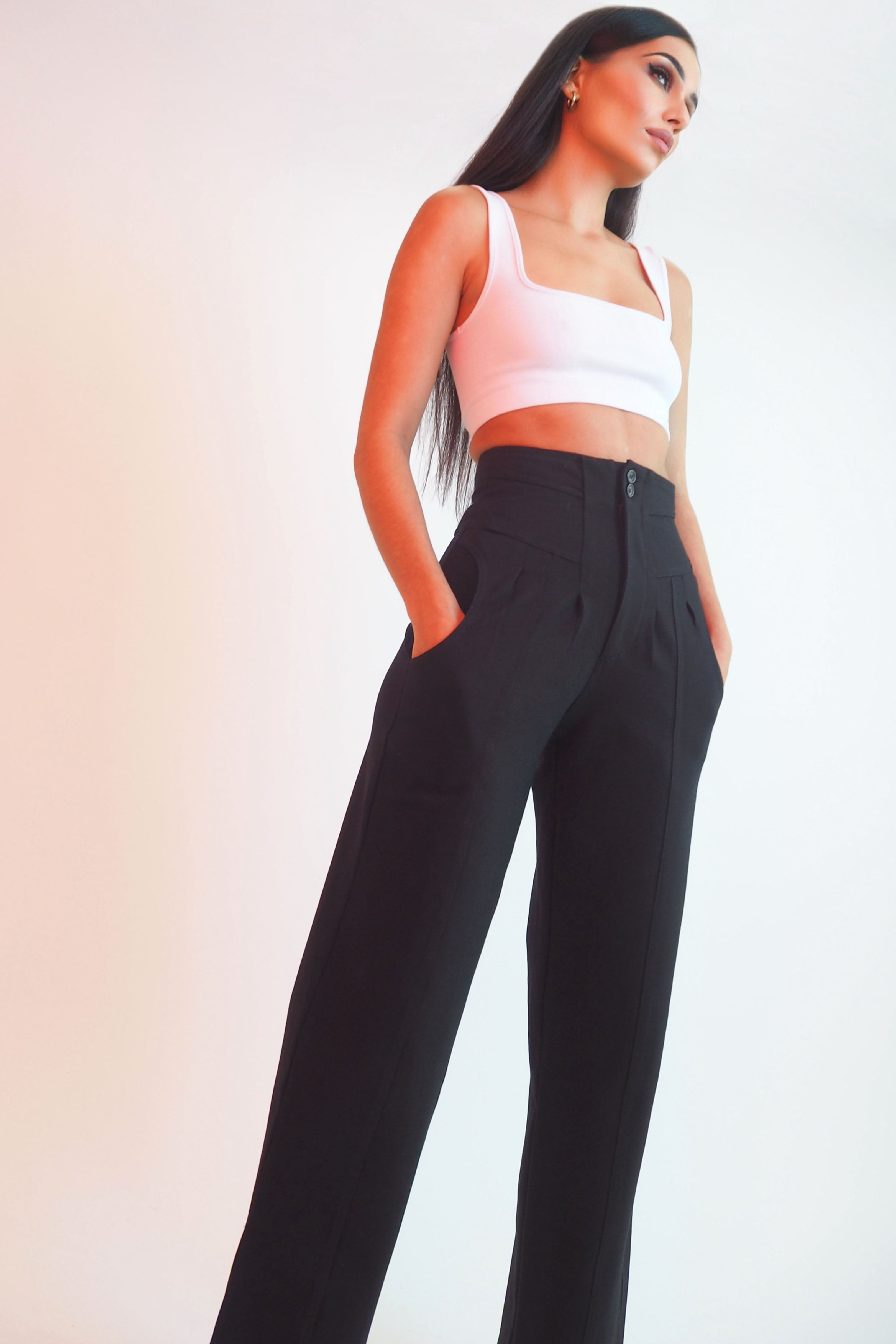 WOMENS TAILORED TROUSERS