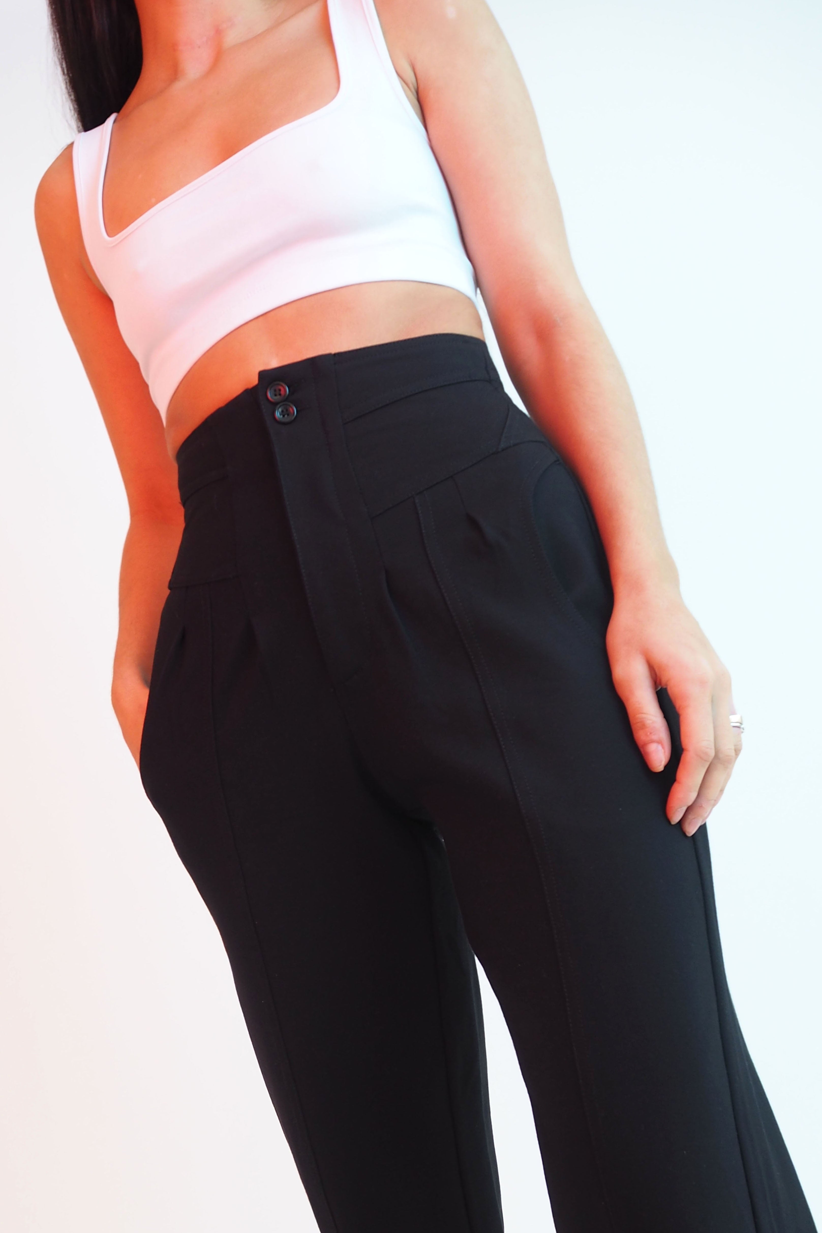 WOMENS TAILORED TROUSERS