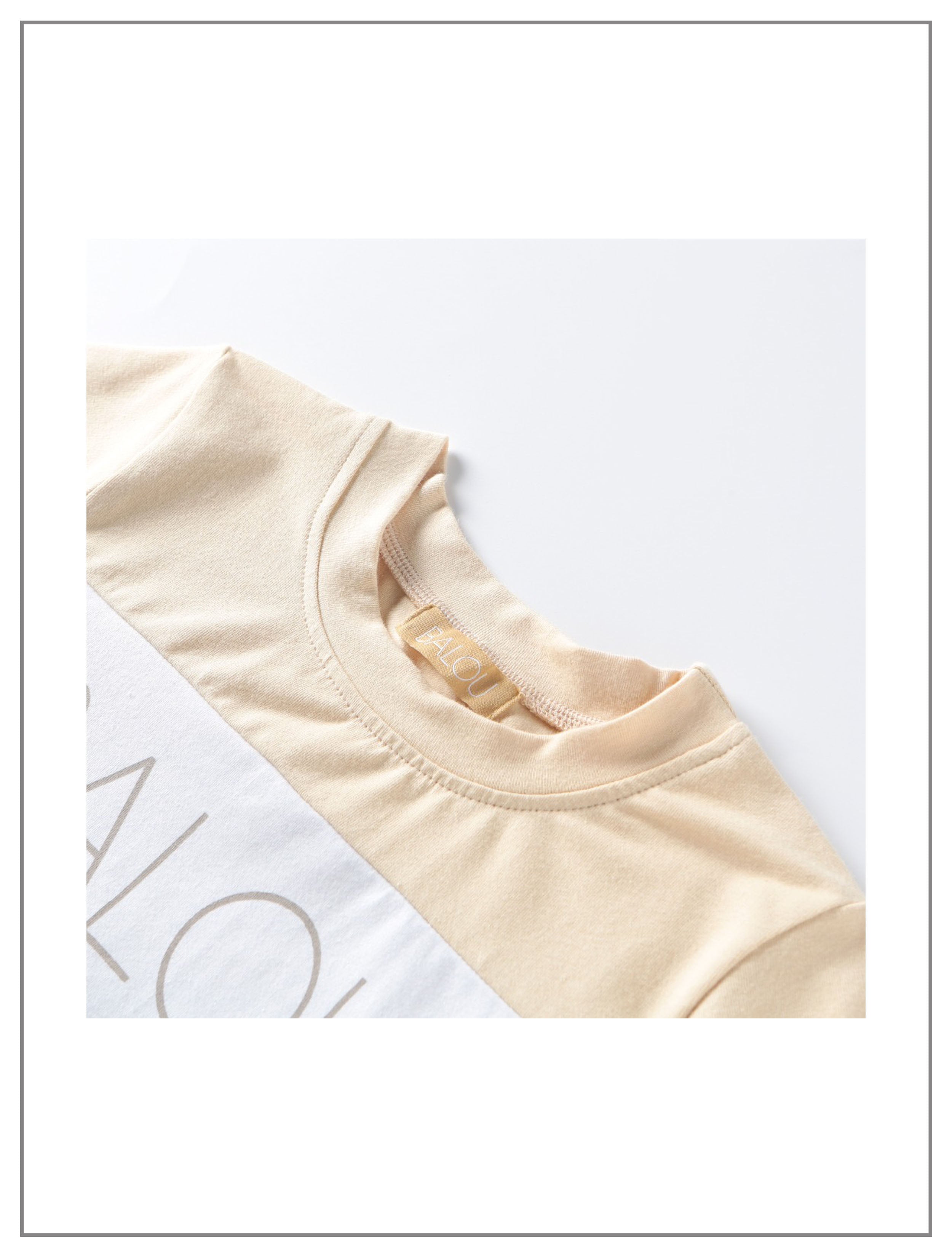 BALOU Printed Staple T-Shirt